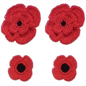 pattern poppies remembrance crochet