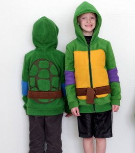 Homemade Ninja Turtle Costume