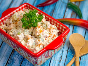 Smoky Two Potato Salad