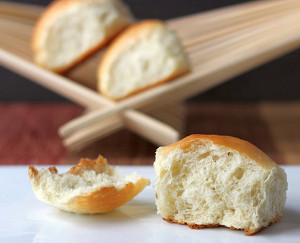Fluffy Orange Dinner Rolls