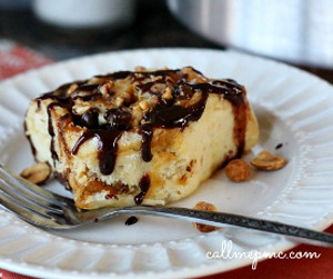 Snickers Cinnamon Rolls