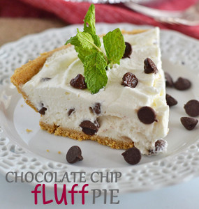 Chocolate Chip Marshmallow Pie