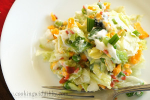 Twenty-Four Hour Seven Layer Salad