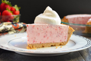 Frozen Strawberry Cheesecake