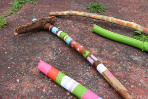 Trendy DIY Walking Sticks