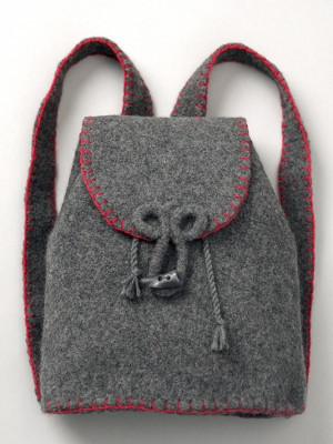 Adventure Ready Felted Backpack