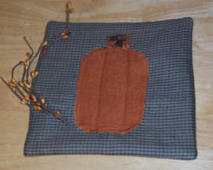 Pumpkin Applique Heating Pad