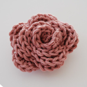 My First Crochet Rose