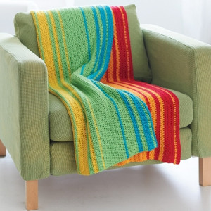 Rainbow Glass Spectrum Afghan Rainbow Glass Spectrum Afghan
