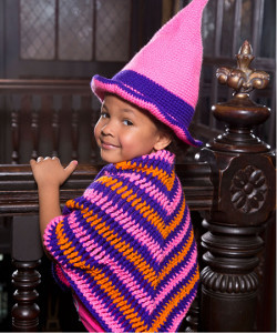 Mini Me Crochet Witch Hat and Shawl