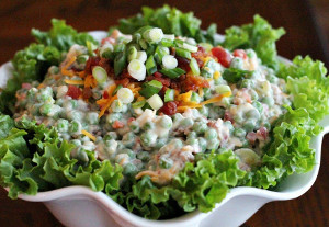 Classic Sweet Pea Salad