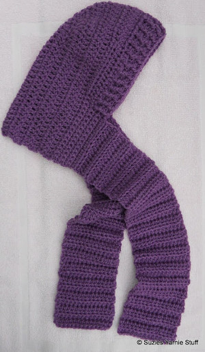 Blustery Day Hooded Scarf for Kids