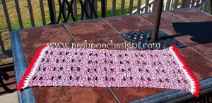 Cotton Crochet Table Runner