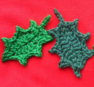 Crochet Geek Crochet Holly Leaf Crochet Geek Crochet Geek Crochet Applique Crochet Patterns