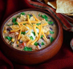 Rich and Creamy Chicken Tortilla Soup