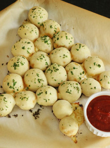 Christmas Tree Pizza Pull Aparts