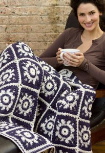 Winter Sky Crochet Snowflake Pattern