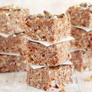 Chocolate Caramel Pretzel Rice Krispie Treats