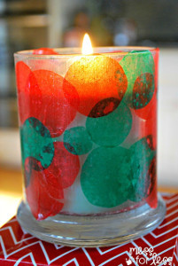 Festive Christmas Candle Holder