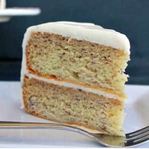 Classic Banana Cake with Cream Cheese Frosting