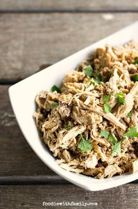 Make-Ahead Slow Cooker Shredded Chicken