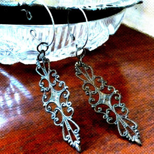 Five Minute Fabulous Filigree Earrings