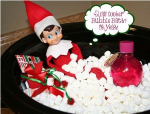 Elf on the Shelf Slow Cooker Bubble Bath