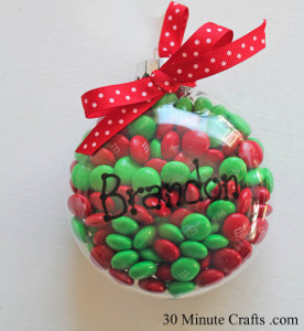 Sweet and Simple Candy Ornament