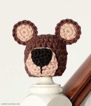 Teddy Bear Crochet Hat