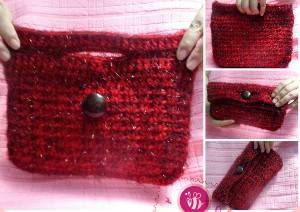 2-In-1 Crochet Clutch Bag