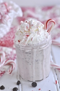 Homemade Chick-fil-A Peppermint Chocolate Chip Milkshake Homemade Chick-fil-A Peppermint Chocolate Chip Milkshake