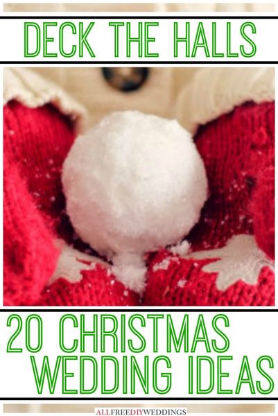 20 Christmas Wedding Ideas