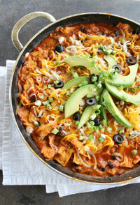 Skillet Chicken Enchiladas Skillet Chicken Enchiladas