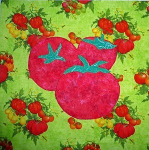 Farmer Stand Quilt Block
