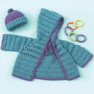 Simply Soft Baby Hoodie and Hat