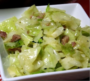 Southern Pan Fried Cabbage