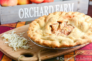Seriously Delicious Cheddar Apple Pie