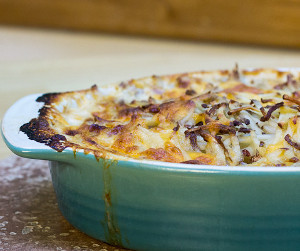 Cheddar Bacon Scalloped Potatoes