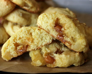 Caramel Apple Cake Mix Cookies