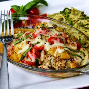 Spinach Artichoke Dip Stuffed Chicken