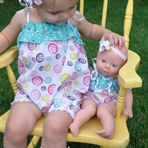Romper Doll Clothes Pattern Allfreesewing Com