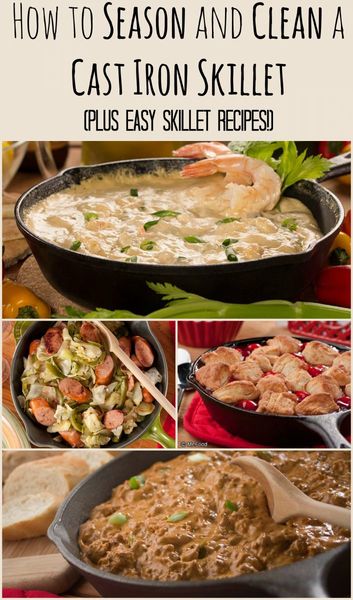 How to Season a Cast Iron Skillet Plus Cleaning Tips
