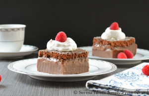 Magic Triple Chocolate Cake