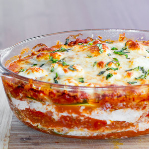 Zucchini Noodle Lasagna