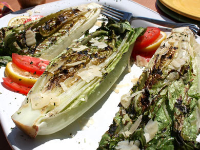 Grilled Romaine