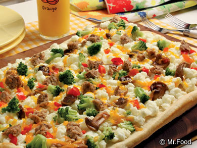Sunrise Breakfast Pizza Sunrise Breakfast Pizza
