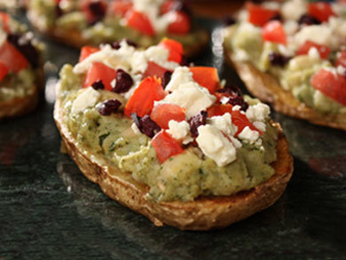 Potato Plank Bruschetta Potato Plank Bruschetta