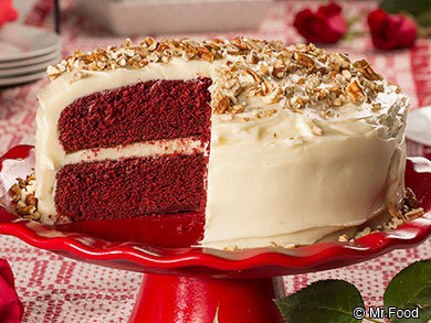 Velvety Red Velvet Cake Velvety Red Velvet Cake