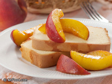 Easy Peach Topping