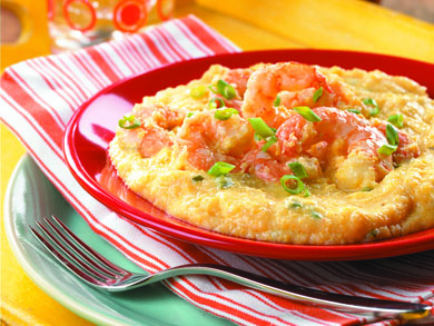 Creamy Shrimp 'n' Grits